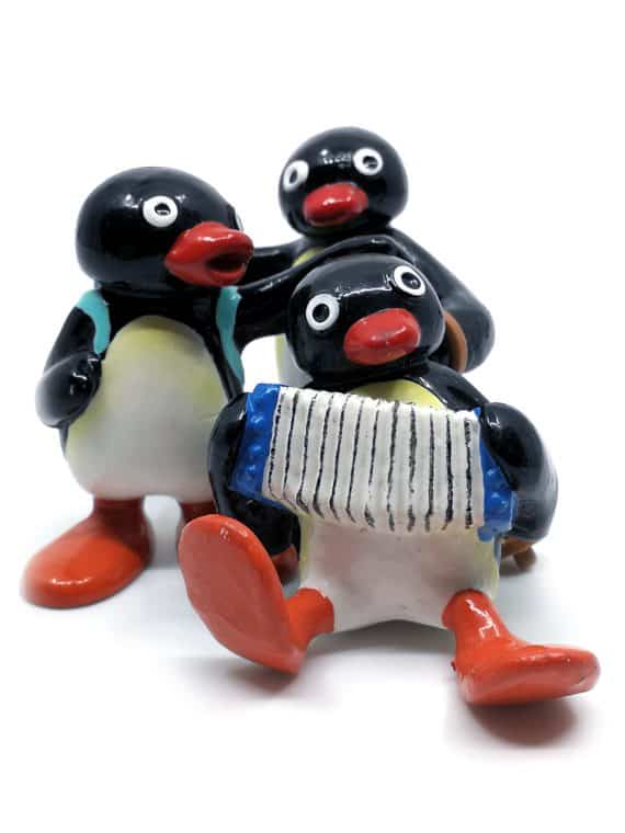 3 Pingu figurer