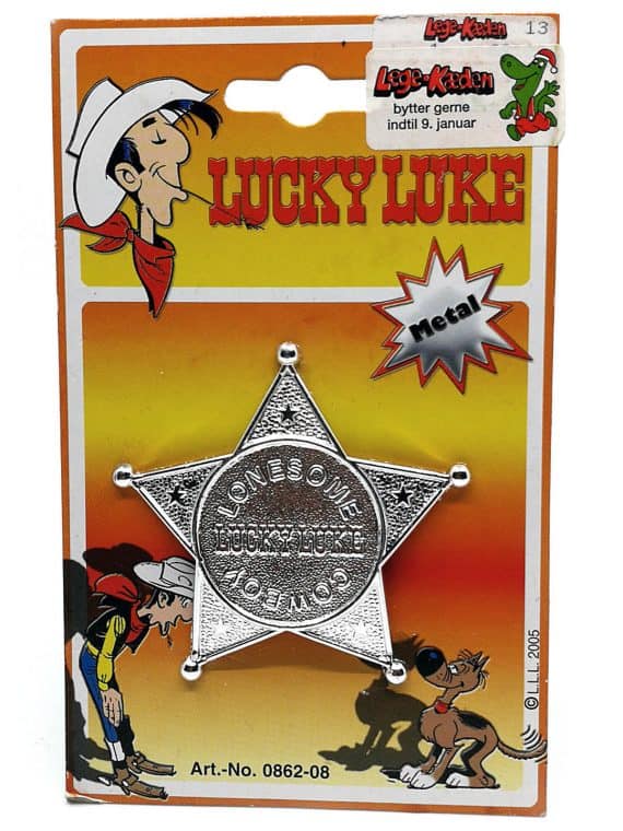 Lucky Luke sherif stjerne