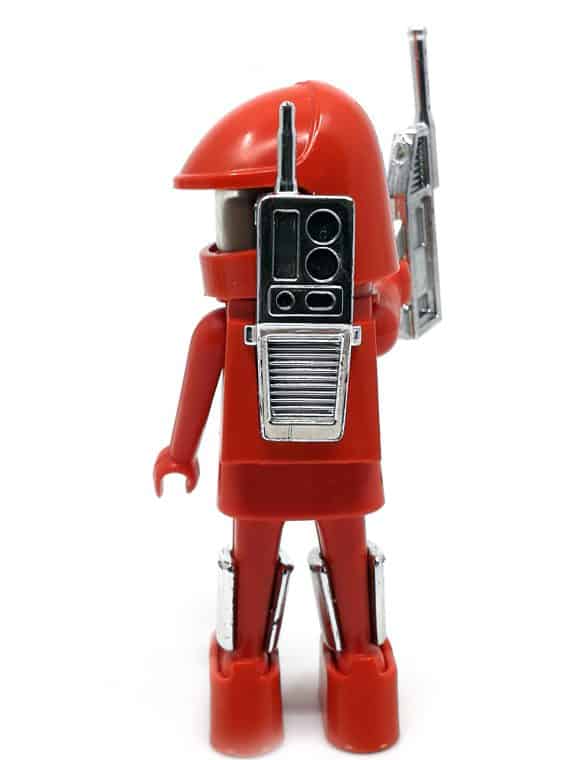 rød Playmobil astronaut