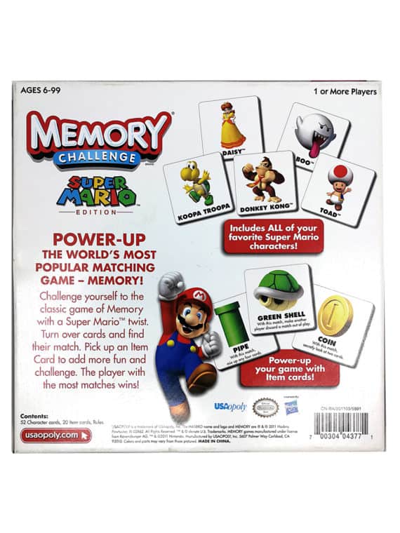 Super Mario - Memory challenge