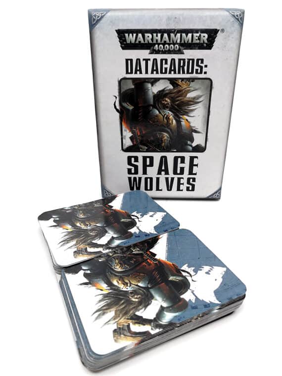Warhammer 40.000 - Datacards - Space wolves
