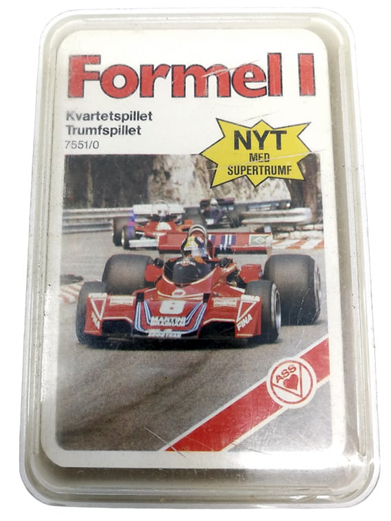 Formel 1 - Trumfkort - Bilspil