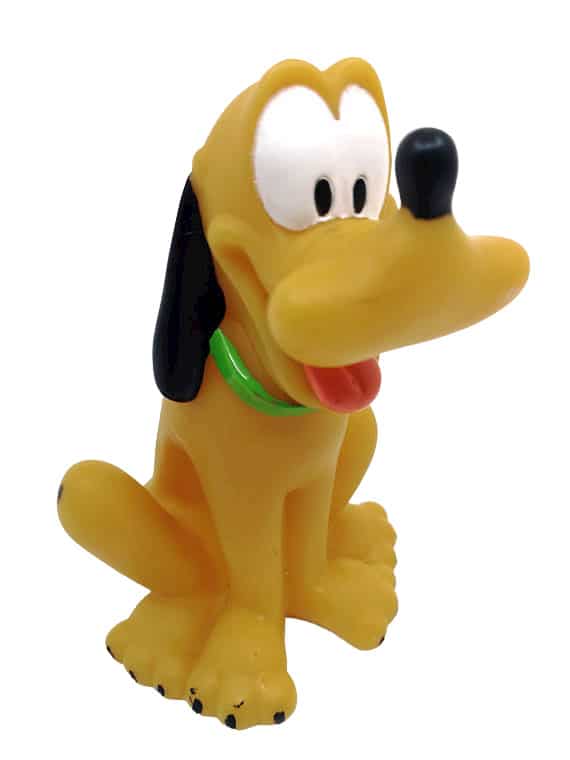 Mickey And Friends Rubber Squeeze Pluto