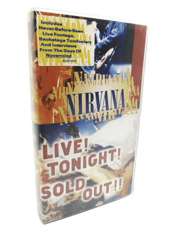 Nirvana - VHS - Live! Tonight! Soldout!