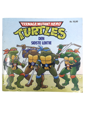 Teenage Mutant Hero Turtles - Den sidste lektie bog