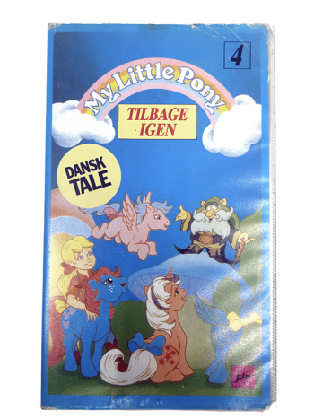 My little pony - VHS film - Tilbage igen